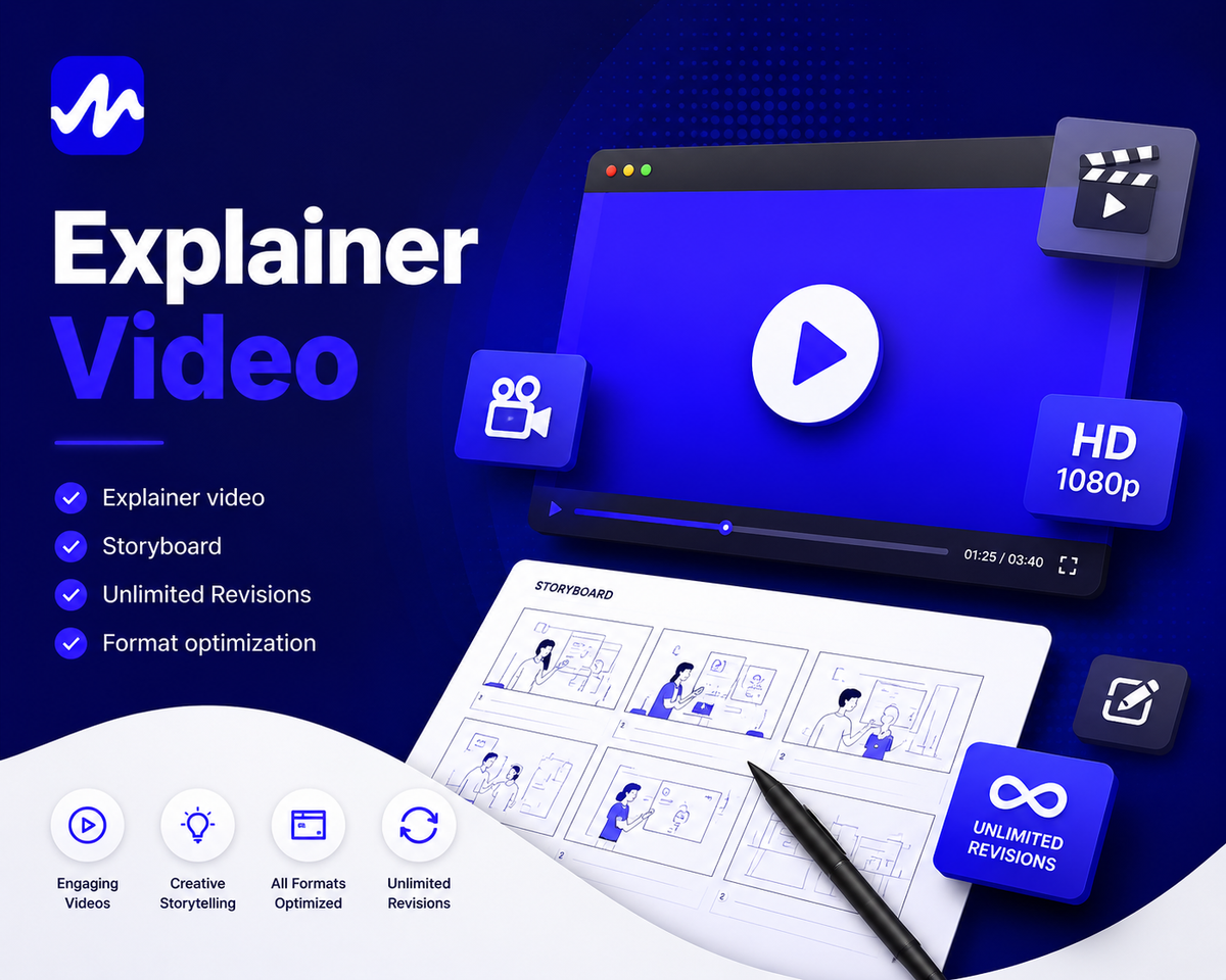 Explainer Video ( Demo Video ) Package 1